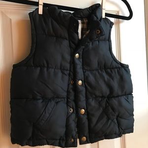 GYMBOREE toddler navy puffer vest